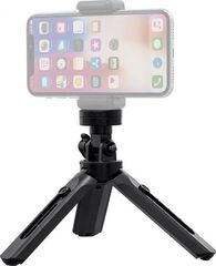 Βάση Κινητού Mini Tripod with phone holder mount selfie stick camera GoPro holder black