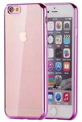 Θήκη κινητού iNos Silicone  For Apple iPhone 6/6S Plus TPU Electroplate Pink