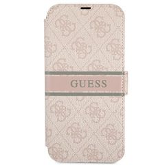 Θήκη κινητού Guess iPhone 13 mini 5.4 "pink / pink book 4G Stripe