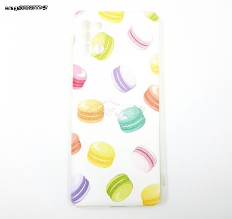 Θήκη κινητού Silicone  Clear Donuts for Samsung Galaxy A31