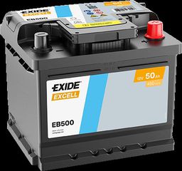 Μπαταρία Exide EB500, 50Ah 450cca