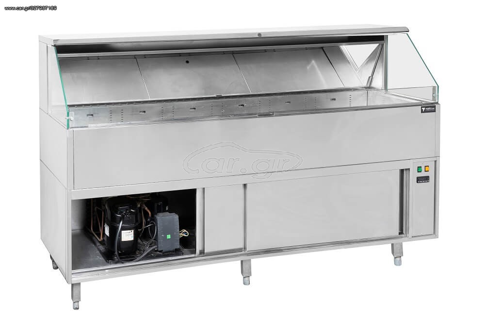 Επιδαπέδιο Salad Bar Inox ΚΩΔ 1122-2583