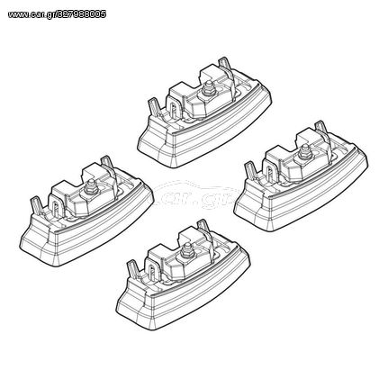 BMW ΣΕΙΡΑ 5 G30 4D 02/2017+ ΑΚΡΑ ΓΙΑ ΜΠΑΡΕΣ NORDRIVE