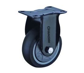 ΡΟΔΑ ΣΤΑΘΕΡΗ ΜΑΥΡΗ TPR Φ100mm 105kg/ΡΟΔΑ ΒΙΟΜΗΧΑΝΙΚΗ CHAMSONG