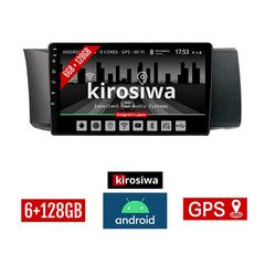 KIROSIWA 6+128GB TOYOTA GT86 (μετά το 2012) Android οθόνη αυτοκίνητου 6GB με GPS WI-FI (ηχοσύστημα αφής 9" ιντσών OEM Youtube Playstore MP3 USB Radio Bluetooth Mirrorlink DSP Apple Carplay Androi