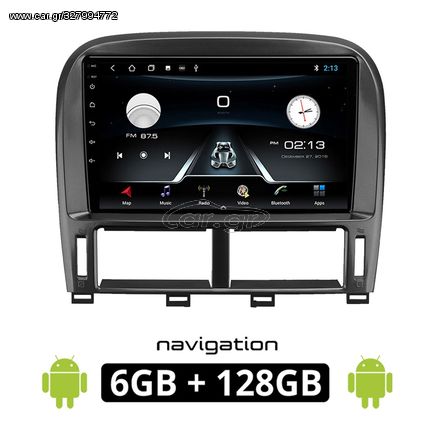 LEXUS LS 430 - XF 430 2000-2006 Android οθόνη αυτοκίνητου 6GB με GPS WI-FI (ηχοσύστημα αφής 9" ιντσών OEM Youtube Playstore MP3 USB Radio Bluetooth Mirrorlink εργοστασιακή, 4x60W, AUX) LE322-6GB