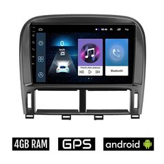 LEXUS LS 430 - XF 430 2000-2006 Android οθόνη αυτοκίνητου 4GB με GPS WI-FI (ηχοσύστημα αφής 9" ιντσών OEM Youtube Playstore MP3 USB Radio Bluetooth Mirrorlink εργοστασιακή, 4x60W, AUX) LE322-4GB