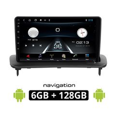 VOLVO S40 (2004-2012) Android οθόνη αυτοκίνητου 6GB με GPS WI-FI (ηχοσύστημα αφής 9" ιντσών OEM Youtube Playstore MP3 USB Radio Bluetooth Mirrorlink  εργοστασιακή, 4x60W, AUX) VOL322-6GB