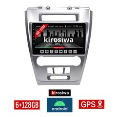 KIROSIWA 6+128GB FORD FUSION 2012-2017 Android οθόνη αυτοκίνητου 6GB με GPS WI-FI (ηχοσύστημα αφής 10" ιντσών OEM Youtube Playstore MP3 USB Radio Bluetooth Mirrorlink DSP Apple Carplay Android Auto 4G