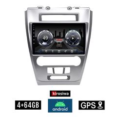 KIROSIWA 4+64GB FORD FUSION 2012-2017 Android οθόνη αυτοκίνητου 4GB με GPS WI-FI (ηχοσύστημα αφής 10" ιντσών OEM Youtube Playstore MP3 USB Radio Bluetooth Mirrorlink DSP 4x60W Apple Carplay Android Au
