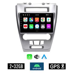 KIROSIWA 2+32GB FORD FUSION 2012-2017 Android οθόνη αυτοκίνητου 2GB με GPS WI-FI (ηχοσύστημα αφής 10" ιντσών OEM Youtube Playstore MP3 USB Radio Bluetooth Mirrorlink εργοστασιακή, 4x60W) DX-1244