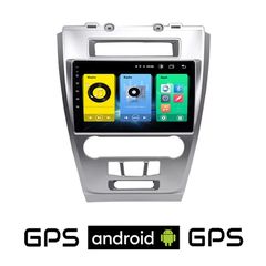 FORD FUSION 2012-2017 Android οθόνη αυτοκίνητου με GPS WI-FI (ηχοσύστημα αφής 10" ιντσών OEM Youtube Playstore MP3 USB Radio Bluetooth Mirrorlink εργοστασιακή, 4x60W, AUX) FR364