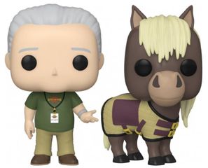 Funko Pop! 2-Pack Television: Parks and Recreation - Lil Sebastian Jerry Harvest Festival (Special Edition) Vinyl Figures