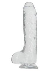 Toyz4Lovers Real Rapture Clear Jelly Dildo - Medium Ρεαλιστικό Ομοίωμα Πέους