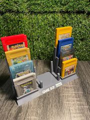  3D printed βάση για GameBoy Pocket και 8 κασέτες (GameBoy Pocket Stand)