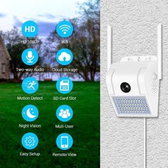 PODOFO Full HD 1080P Wireless WiFi IP καμερα CCTV Wall Lamp