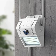 Podofo Αδιάβροχη Κάμερα Ασφαλείας με Φως, WiFi, Αμφίδρομο Ήχο και Ανίχνευση Κίνησης