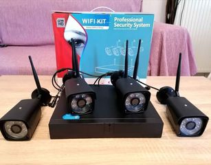 Σετ professional security καμερες wifi
