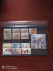 Greece stamps 1995 Anniversaries incomplete, 1998 Castles incomplete, 1998 Minisheet, MNH, low price, cat. 50E