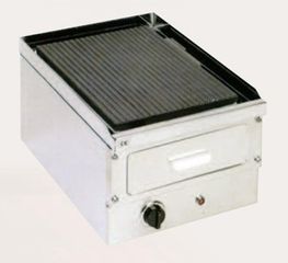 Πλατώ ηλεκτρικό MM35 230V με ραβδωτή πλάκα