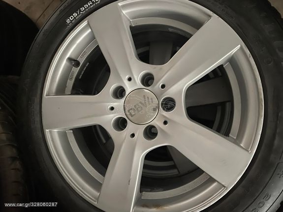 MERCEDES-AUDI-VW Ζαντολάστιχα Ζάντες DBV 7X16 Λάστιχα 205/55R16 Winter