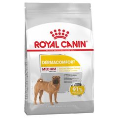 Ξηρά Τροφή Royal Canin Medium Dermacomfort για Σκύλους με Ευαισθησία σε Δερματικούς Ερεθισμούς και Κνησμό  12Kgr