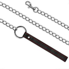 Lovetoy Collar & Leash Bondage Black-thumb-4