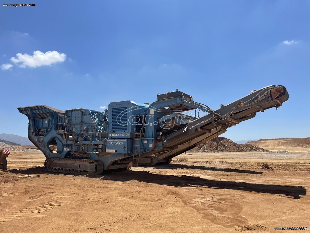 Σπαστήρες Terex 2008 pegson 1412