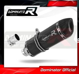 Dominator Εξάτμιση Τελικό HP1 Black S.Steel/Carbon End BMW R 850 R 2004-2007 Με Σιγαστήρα