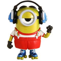 Set figure POP & Tee Minions Roller Skating Stuart Metallic Exclusive Small-thumb-2