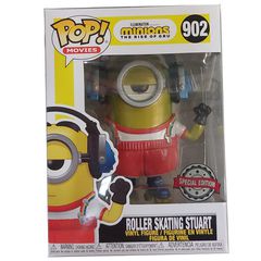 Set figure POP & Tee Minions Roller Skating Stuart Metallic Exclusive Small-thumb-1