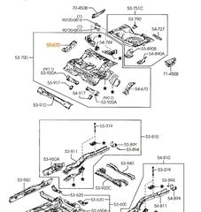 ΔΕΞΙΑ ΠΙΣΩ ΒΑΣΗ ΔΑΠΕΔΟΥ ΓΙΑ MAZDA 6 2002 - 