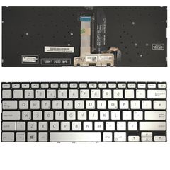 Πληκτρολόγιο Laptop Keyboard for ASUS 90NB0M61-R31HU0 90NB0M61-R31RU0 90NB0M62-R31PO0 90NB0M62-R31TU0 OEM(Κωδ.40892USSILNOFRBL)