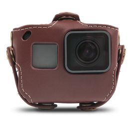 Ruigpro GP414 Δερμάτινη Προστατευτική Θήκη για Gopro Hero 7/6 (Coffee)