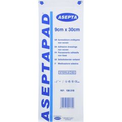 Αποστειρωμένο Αυτοκόλλητο Επίθεμα Aseptapad 9cm X 30cm 1τμχ 130-215 - Asepta