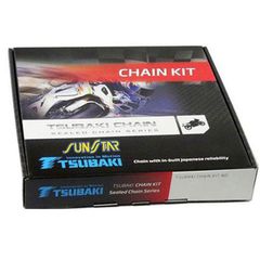 Σετ αλυσίδα TSUBAKI με γρανάζια SUNSTAR για KTM690 DUKE 08-09