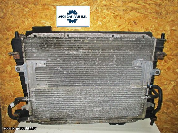 JAGUAR/S-TYPE/X200/3.0L V6/βενζίνη αυτόματο (1999-2004), Σετ Ψυγεία νερού και αυτομάτου σασμάν, με βεντιλατέρ, με κωδικό XR83-8C607-AC