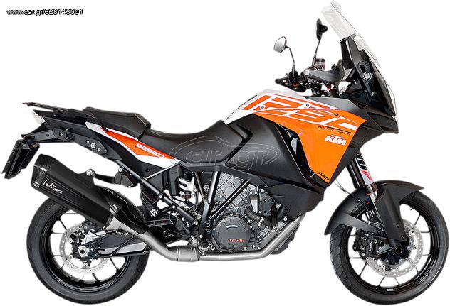 ΕΞΑΤΜΙΣΗ LEOVINCE LV12 BLACK KTM 1050 / 1090 / 1190 ADVENTURE , 1290 SUPER ADVENTURE '13-'20