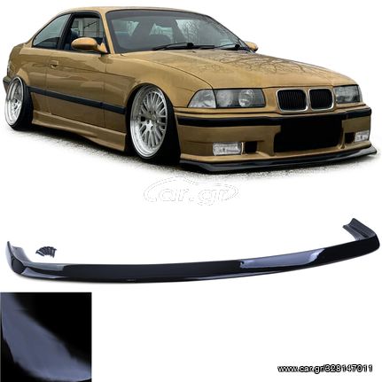 Μπροστινό σπόιλερ χείλος FATLIP  Lip μαύρο γυαλιστερό κατάλληλο για BMW Σειρά 3 E36 90-99