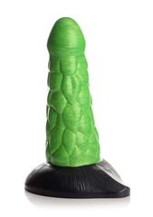 XL Dildo Σιλικόνης Ερπετό Radioactive Reptile Thick Scaly Silicone Dildo