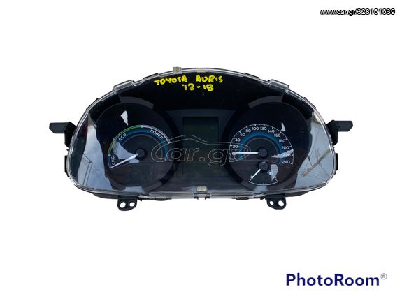 TOYOTA AURIS 2012-18 HYBRID ΜΕΤΑΧΕΙΡΙΣΜΕΝΑ ΑΝΤΑΛΛΑΚΤΙΚΑ ( κοντερ πίνακας οργάνων οδηγού για hybrid αυτοκίνητα )