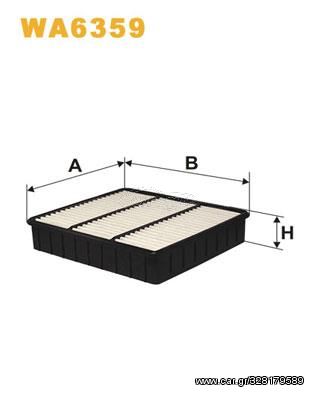 Φίλτρο αέρα WIX FILTERS WA6359