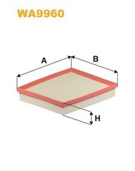 Φίλτρο αέρα WIX FILTERS WA9960