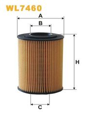 Φίλτρο λαδιού WIX FILTERS WL7460