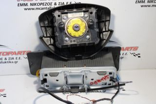 Αερόσακος  Set  DACIA SANDERO (2008-2012)     οδηγού,  συνοδηγού, ζώνες, ταινία, εγκέφαλος