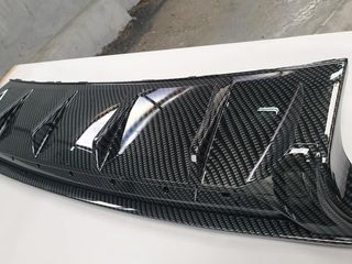 Αναλαμβάνουμε Βαφές Carbon - Hydrographics - Υδροβαφή Διαχύτης - Diffuser  VW SCIROCCO Rline/Rline look/TSI