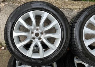 4 ΖΑΝΤΟΛΑΣΤΙΧΑ ΓΝΗΣΙΑ RANGE ROVER ΜΕ ΕΛΑΣΤΙΚΑ 255/55/20 PIRELLI SCORPION WINTER M+S ΣΕ AΨΟΓΗ ΚΑΤΑΣΤΑΣΗ -thumb-1