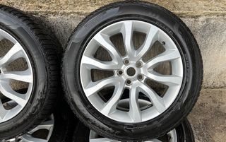 4 ΖΑΝΤΟΛΑΣΤΙΧΑ ΓΝΗΣΙΑ RANGE ROVER ΜΕ ΕΛΑΣΤΙΚΑ 255/55/20 PIRELLI SCORPION WINTER M+S ΣΕ AΨΟΓΗ ΚΑΤΑΣΤΑΣΗ -thumb-2