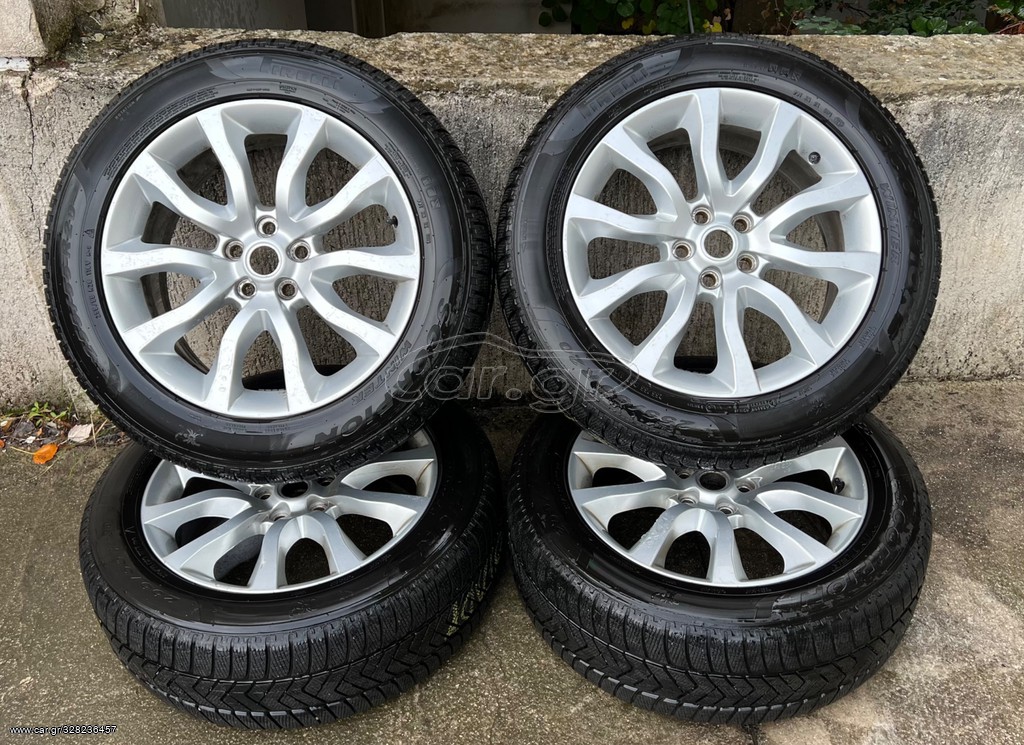 4 ΖΑΝΤΟΛΑΣΤΙΧΑ ΓΝΗΣΙΑ RANGE ROVER ΜΕ ΕΛΑΣΤΙΚΑ 255/55/20 PIRELLI SCORPION WINTER M+S ΣΕ AΨΟΓΗ ΚΑΤΑΣΤΑΣΗ 