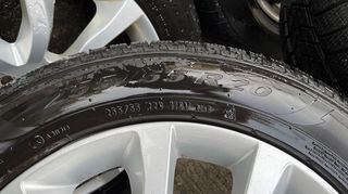 4 ΖΑΝΤΟΛΑΣΤΙΧΑ ΓΝΗΣΙΑ RANGE ROVER ΜΕ ΕΛΑΣΤΙΚΑ 255/55/20 PIRELLI SCORPION WINTER M+S ΣΕ AΨΟΓΗ ΚΑΤΑΣΤΑΣΗ -thumb-4